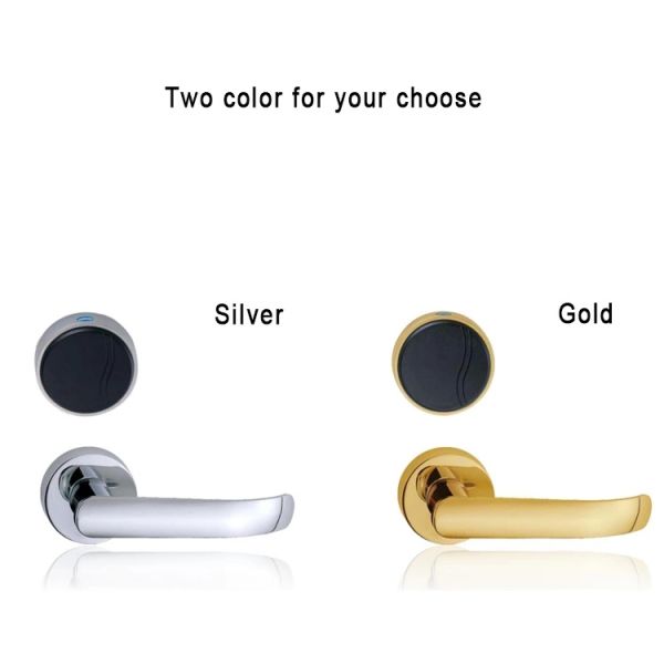 RFID Card Smart Hotel Lock Stainless Steel For Apartments