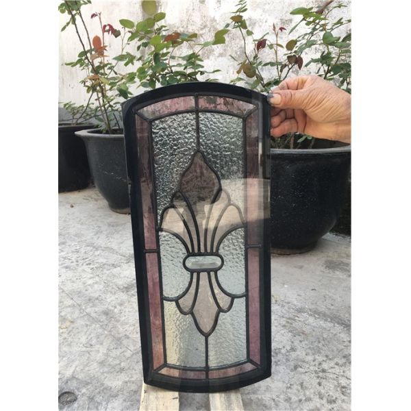 Aluminum Custom Kitchen Cabinet Glass Beveled / Flat MDF Door Material