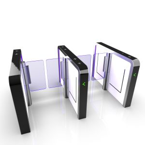China Brushed SUS304 High Speed Gate Turnstile RFID Access Control System on sale