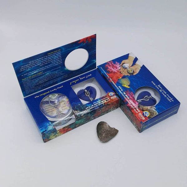 Custom Color Box Love Wish Pearl Necklace Gift Box With can Open Cage Pendant sending to everybody