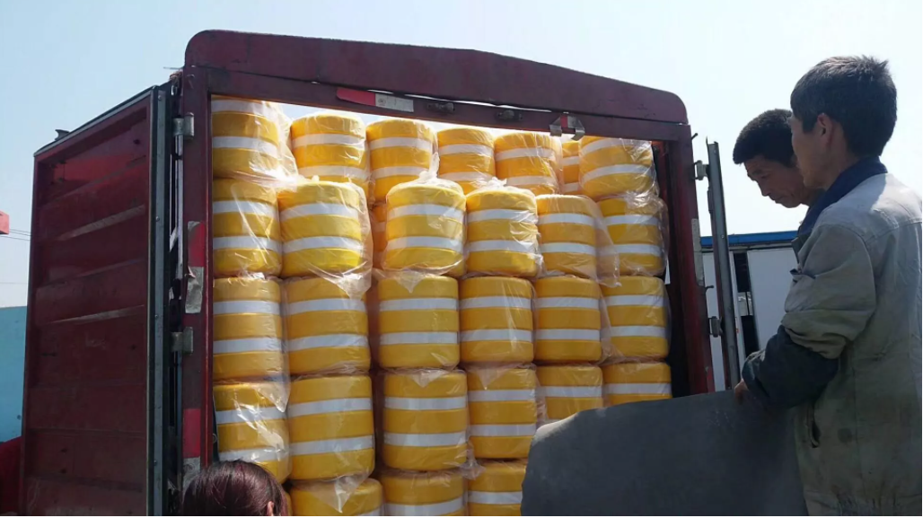 Road Traffic Safety ISO Standard PU and PVC Safety Roller Guard Rail Rolling Barrier