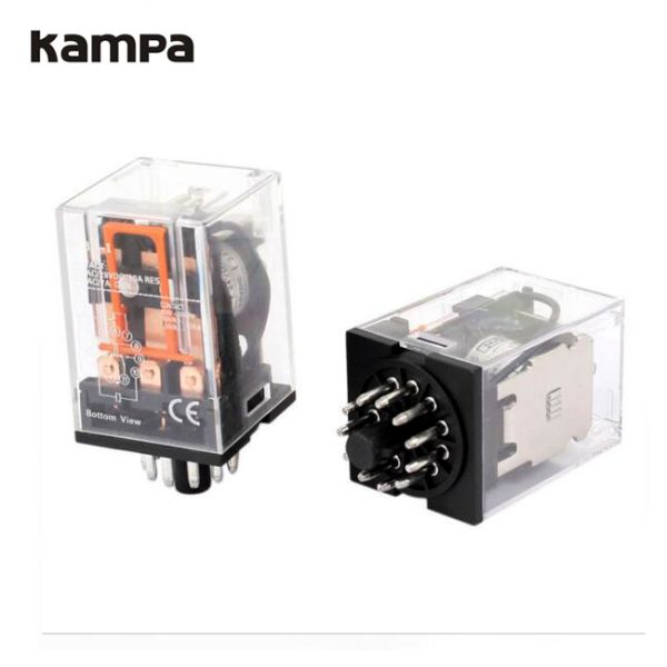 Electromagnetic intermediate relay MK3P-1 AC220V 11 pins 10A JTX-3C