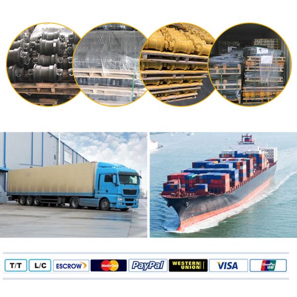 Construction Works Carrier Wheel Roller for E120 Undercarriage Parts OEM No.0936946/4I7345