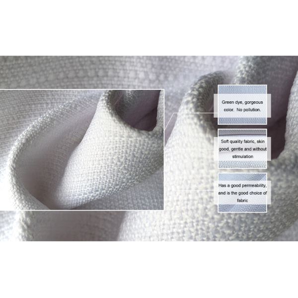 Memory Polyester Tablecloth Sofa Fabric 300D Solid Min Matt Fabric with Width 57/58