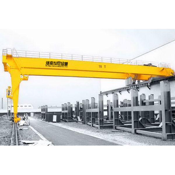 Outdoor Rail Mounted Single Box Girder Mobile Gantry Crane