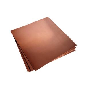 Industry High Purity Copper Sheet 3mm 2mm Plate 1000mm-6000mm