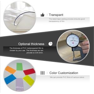 Pvc Film Inflatables Balls, Water Toy Packing Film Pvc 3mm Thick Plastic Rolls