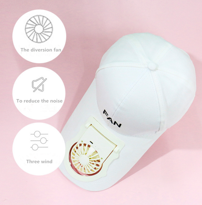 Cross-border production of solar fan cover cool two convenient travel