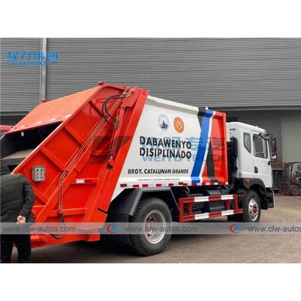 Dongfeng D9 10M3 10CBM Rear Loader Garbage Compactor Truck