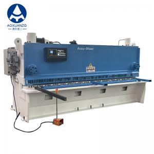 Cheap 3200mm Guillotine Cutter 6mm Hydraulic Guillotine Shearing Machine With Pneumatic Support Rack wholesale
