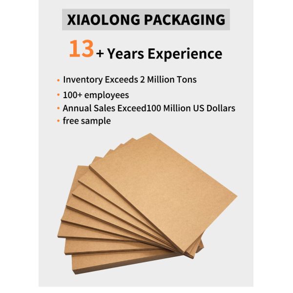 Custom Printed Kraft Paper Rolls 126-440 GSM Moisture Proof