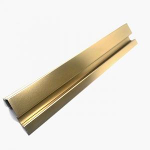 Cheap Antiwear Metal Corner Profile Stainless Steel Trim Strip  Brass Tile Edge Trim 10mm 20mm For Glass Partition wholesale