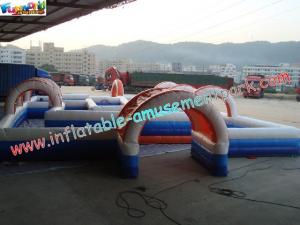 China Water-proof Inflatable Sports Games , Inflatable Car Race Track on sale