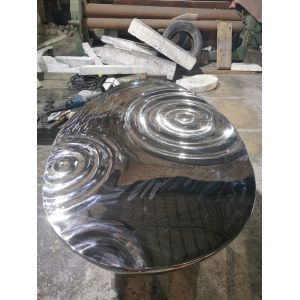 Cheap Hall Furniture Sculptures Steel 316 Water Sky Mirror Sculpture wholesale