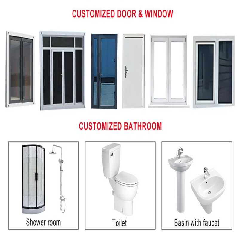 Modular Garden Buildings Prefab Container Houses for Habitable Living and Durable