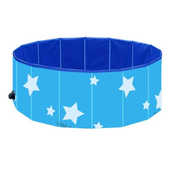 High quality Blue & Pink Pet Swimming Pool Portable Pool Dogs Cats Bathing Tub Bathtub Wash Tub Foldable Pet Bath Pool