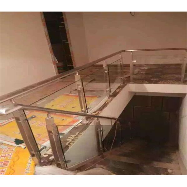 Hot sale custom design indoor outdoor Mirror Wall Mounted stainless steel handrail for stairs