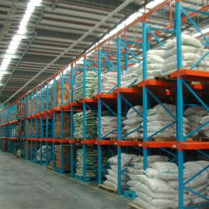 China Storage Equipment Adjustable Drive In Racking System Metal Storage Bin Rack on sale