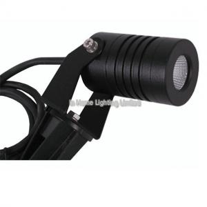 China 3 Watt Waterproof IP67 LED Spot Garden Lights With Spike And Wall Mounting Case on sale