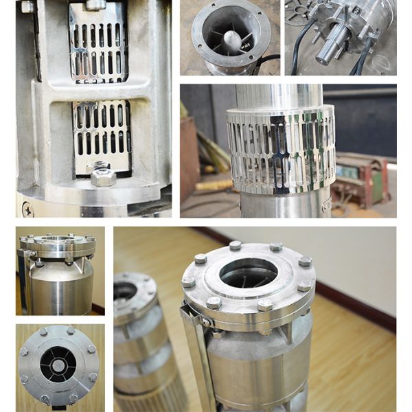 7.5kw - 410kw SS Sea Water Submersible Pump , Submersible Well Water Pump
