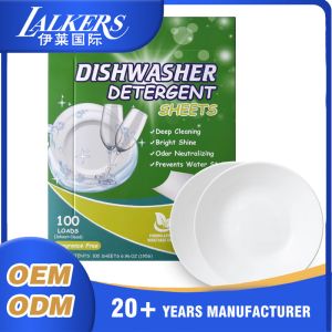 Cheap Dishwasher Detergent Sheets Natural Formula Solid Dishwasher Detergent Strips wholesale