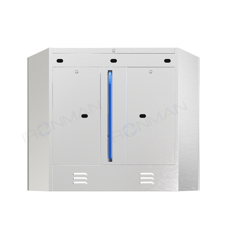 304 Stainless Steel Material Automatic Flap Barrier Turnstile with Customized