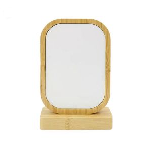 Modern Bamboo Wood Sublimation Photo Frame Tabletop Display Family Keepsake