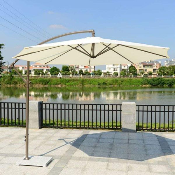 Advertising Sun Parasol Umbrella Aluminum Frame Large Parasol Umbrella