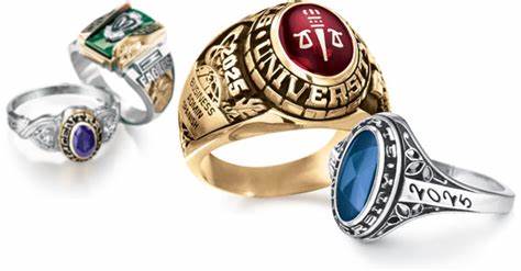Stainless Steel High School Womens Class Rings