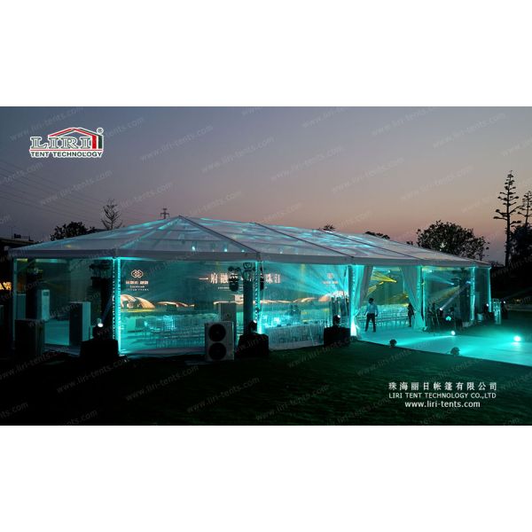 Transparent Outdoor WeddingTent / Ceremony Tents For Luxurious Wedding Events