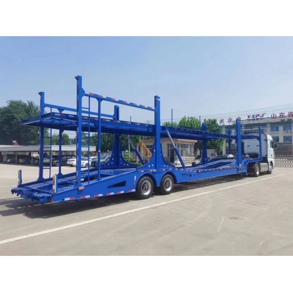 40 Ton 60 Ton Car Hauler Trailer 10 Cars Transport Semi Trailer Car Carrier Semi Truck Trailers