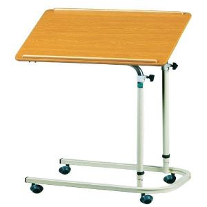 Cheap Adjustable Height Hospital Tray Table On Wheels Steel With Total Width 40cm wholesale