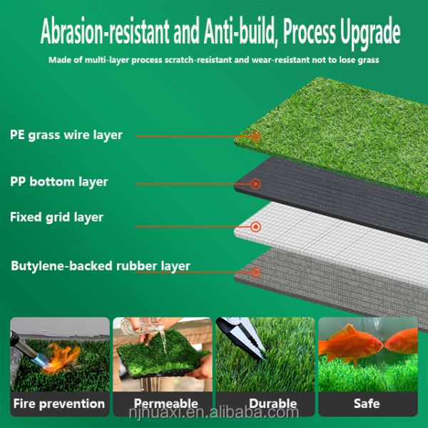 Natural Garden Landscape Cheap Price Artificial Turf Synthetic Turf Soccer Field Turf For Sale