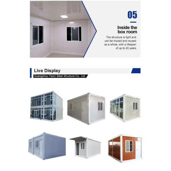 Modern Office Design Flat Pack Container House for Versatile Workspaces