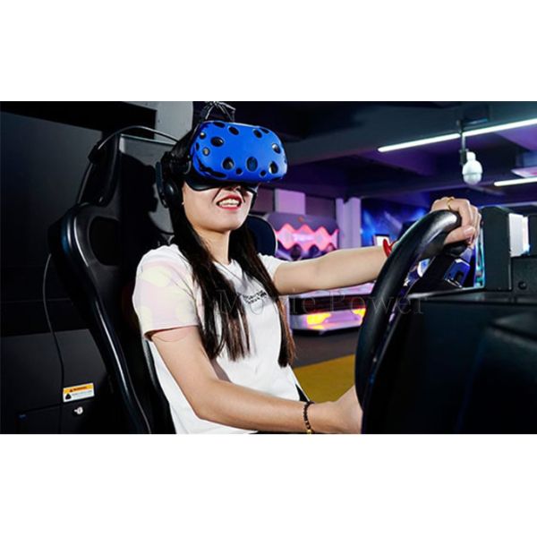 Indoor Playground Racing Driving Simulator Virtual Reality Game 9D Vr Gaming Equipment