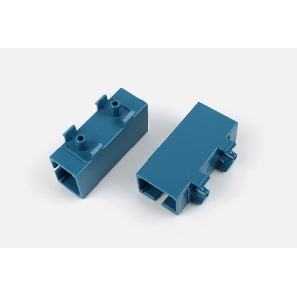 Simplex SC Subscriber Connector , Blue Fiber Optic Adaptor For Telecommunication
