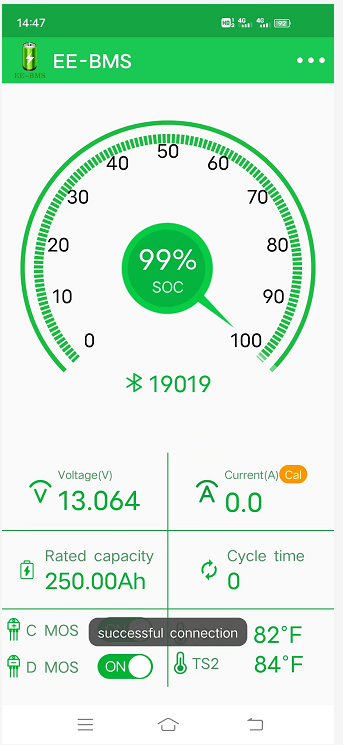Boat 12V 280Ah LiFePO4 IP65 Rechargeable Lithium Battery Packs Deep Cycle With Bluetooth