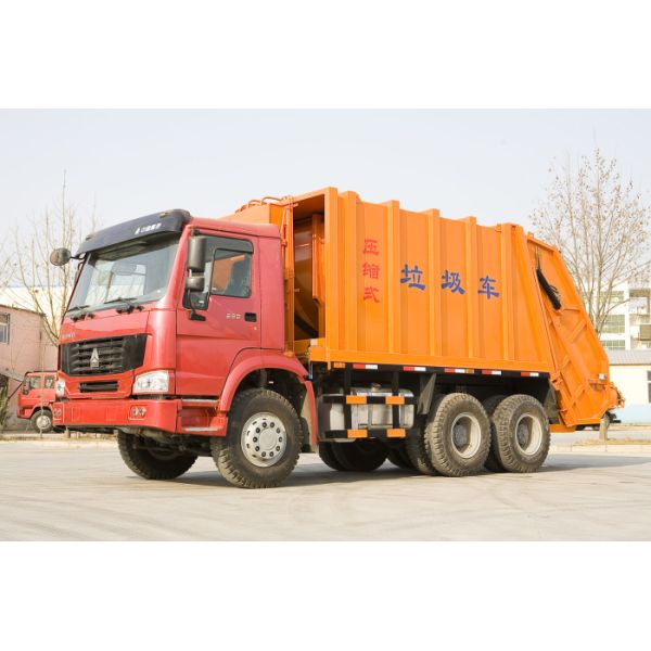 15 - 16CBM LHD 4X2 Garbage Compactor Truck With High Pressure System ZZ1167M4611