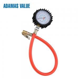 Cheap Pressure Display Tire Inflation Gun , Rubber Tube Inflation Gun With Gauge wholesale
