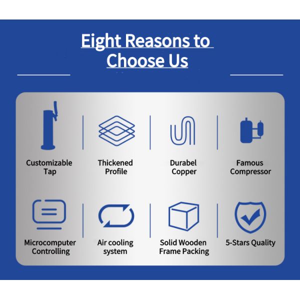 CE 280W Under Bench Fridge Commercial , Multipurpose Under Cabinet Freezer