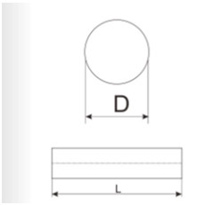 Diameter Customized Solid Carbide Round Blanks Gray Color OEM / ODM Accepted