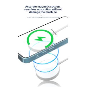 Universal Sublimation Magsafe Wireless Phone Charger Custom Logo 15W Fast