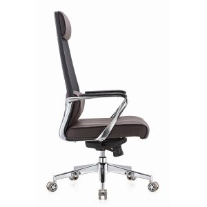 Cheap PU Leather Computer Desk Chair Ergonomic Executive Revolving Chair wholesale