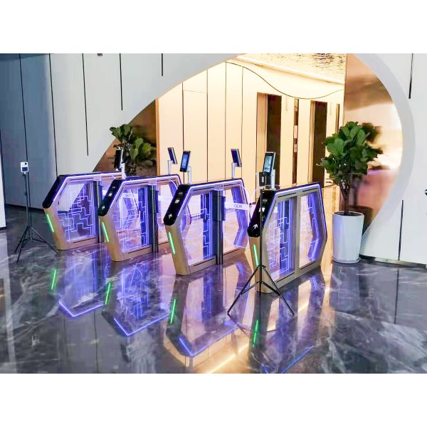 Waist High Fast Speed Lane Gate Turnstile