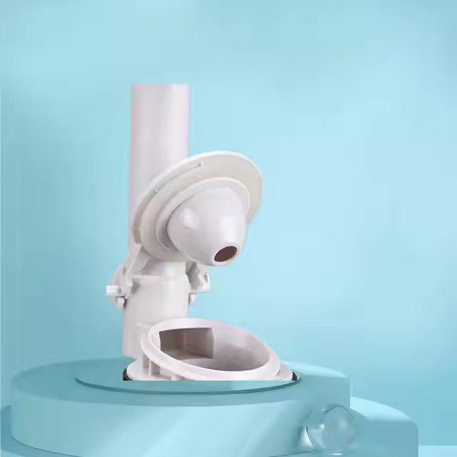 Toilet Flush Valve Plastic Mechanism With Flapper Anti Lock Braking Device