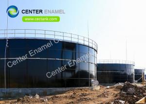 China 600000 Gallon Bolted Steel Drinking Water Storage Tanks With Aluminum Alloy Trough Deck Roofs on sale