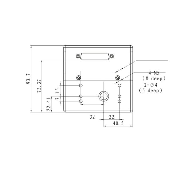 Fiber Laser Marking High Speed Galvo Scanner , 1064nm Galvo Scan Head