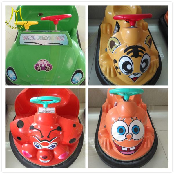 Hansel playground games plastic children toys electric battery bumper car