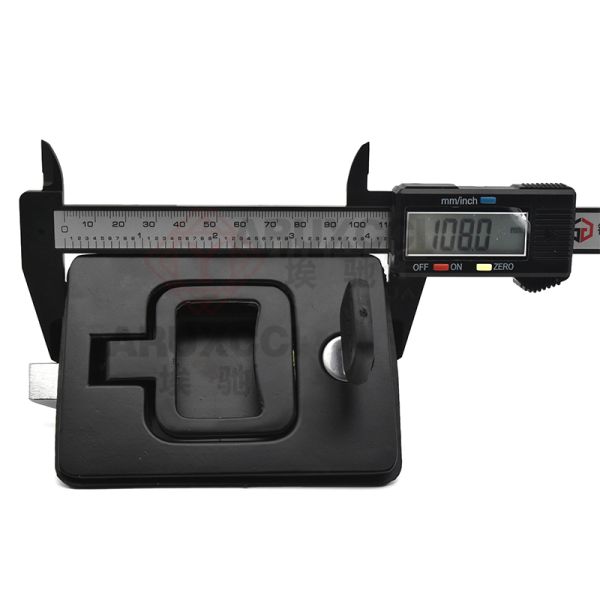 Silent Generator Set Door Paddle Latch Lock Iron Panel Board Lock 108*80MM