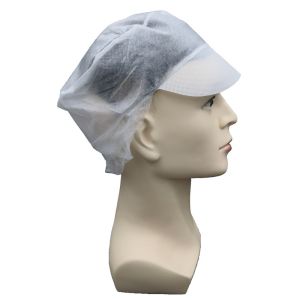 Cheap Clean Room Disposable Worker Non Woven Caps Peaked Hat wholesale